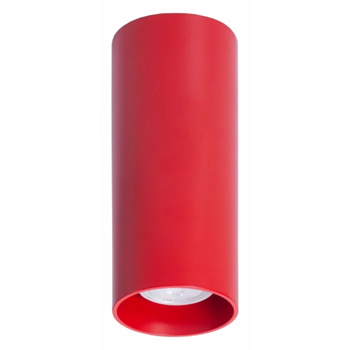 Накладной светильник TopDecor Tubo 8 Tubo8 P2 09 Цвет арматуры красный от ImperiumLoft