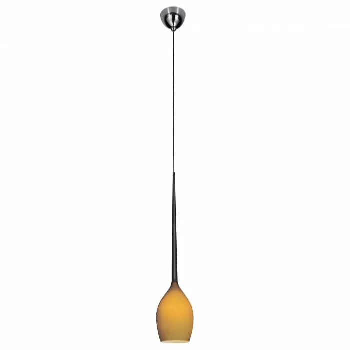 Подвесной светильник Lightstar Meta D&#039;uovo 807113 Цвет плафонов янтарный Цвет арматуры черный от ImperiumLoft