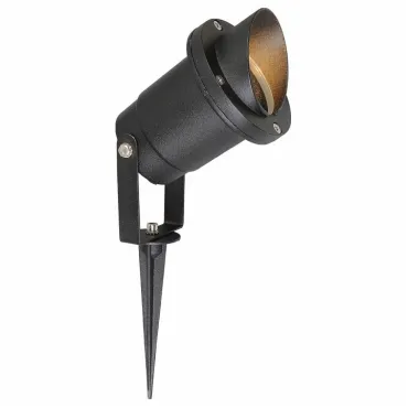 Наземный низкий светильник MW-Light Титан 808040401 Цвет арматуры черный Цвет плафонов прозрачный