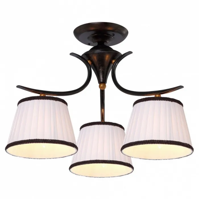 Люстра на штанге Arte Lamp Irene A5133PL-3BR Цвет арматуры коричневый от ImperiumLoft