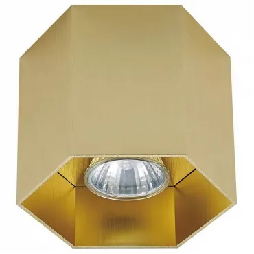 Накладной светильник Zumaline Polygon 20035-GD Цвет плафонов золото Цвет арматуры золото