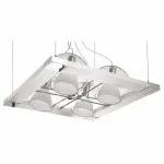 Подвесная люстра Lightstar Palla 803141 Цвет арматуры хром Цвет плафонов прозрачный от ImperiumLoft