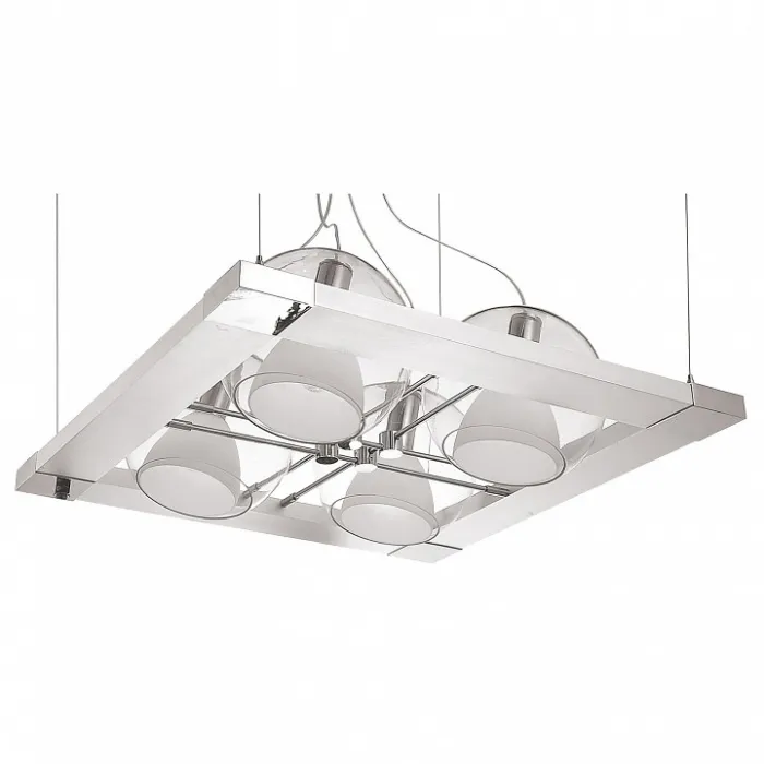Подвесная люстра Lightstar Palla 803141 Цвет арматуры хром Цвет плафонов прозрачный от ImperiumLoft