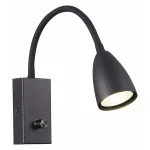Бра ST-Luce Amio SL1014.401.01 Цвет арматуры черный Цвет плафонов черный от ImperiumLoft