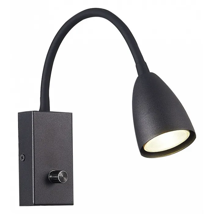 Бра ST-Luce Amio SL1014.401.01 Цвет арматуры черный Цвет плафонов черный от ImperiumLoft