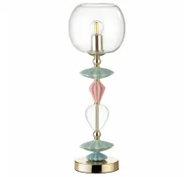 Настольная лампа декоративная Odeon Light Bizet 4855/1T Цвет плафонов прозрачный Цвет арматуры золото