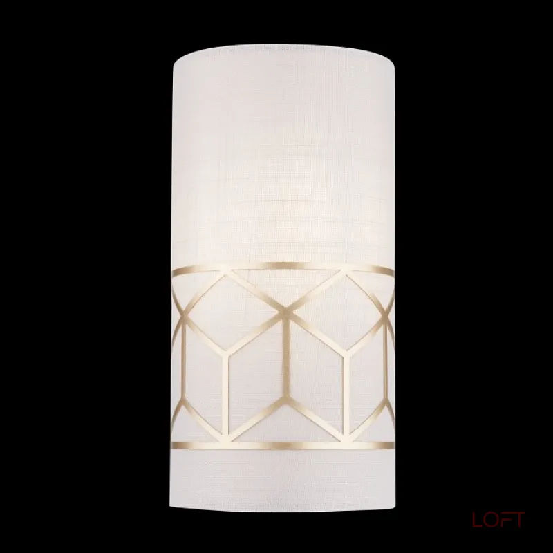 Накладной светильник Maytoni Messina H223-WL-01-G Цвет арматуры золото Цвет плафонов кремовый от ImperiumLoft Накладной светильник Maytoni Messina H223-WL-01-G Цвет арматуры золото Цвет плафонов кремовый от ImperiumLoft