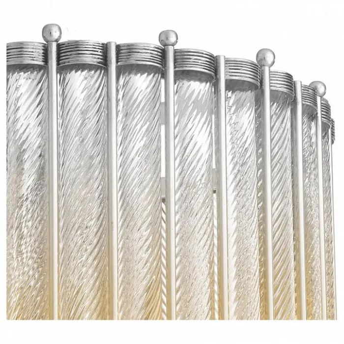 Подвесной светильник DeLight Collection Tiziano KG0907P-6 nickel Цвет арматуры никель Цвет плафонов серый от ImperiumLoft