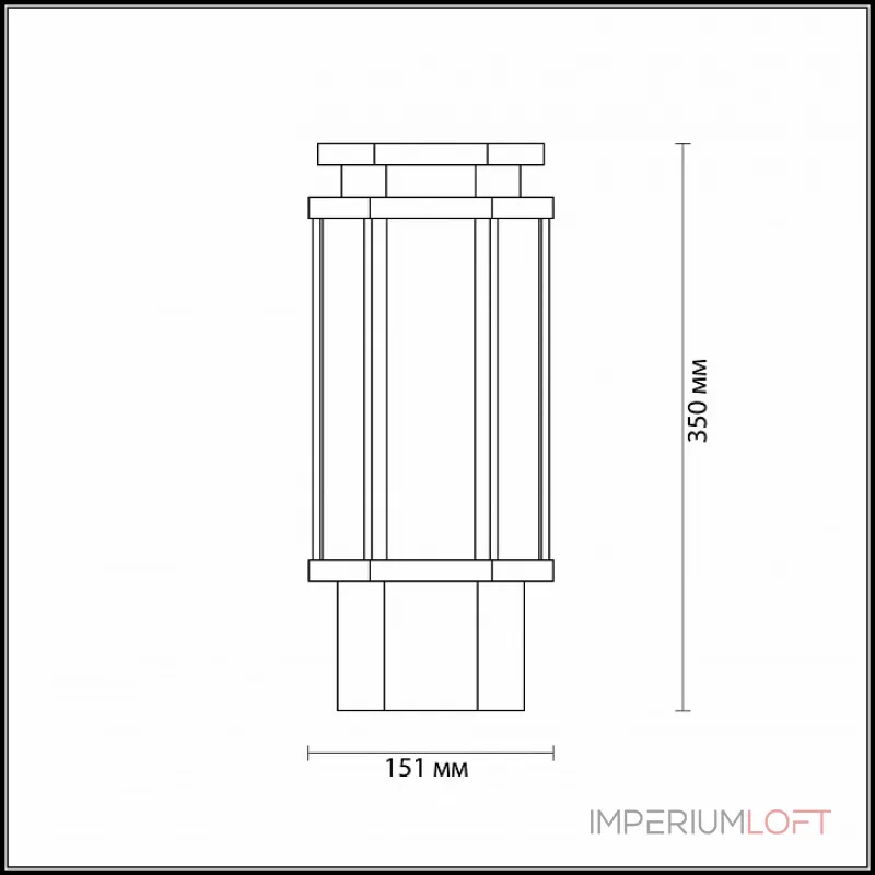 Наземный низкий светильник Odeon Light Gino 4048/1B Цвет арматуры коричневый Цвет плафонов коричневый от ImperiumLoft Наземный низкий светильник Odeon Light Gino 4048/1B Цвет арматуры коричневый Цвет плафонов коричневый от ImperiumLoft
