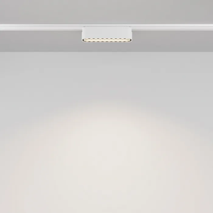 Трековый светильник Maytoni Basis Grid TR084-1-6W4K-W от ImperiumLoft