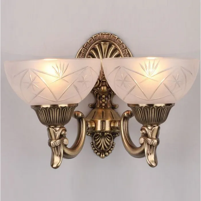 Бра Omnilux Cesena OML-35021-02 Цвет арматуры бронза от ImperiumLoft
