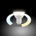 Лампа светодиодная Elektrostandard Умная лампа GU10 GU10 5Вт 3300, 4200, 6500K BLGU1016