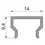 Профиль накладной  Deko-Light H-01-08 984004 от ImperiumLoft