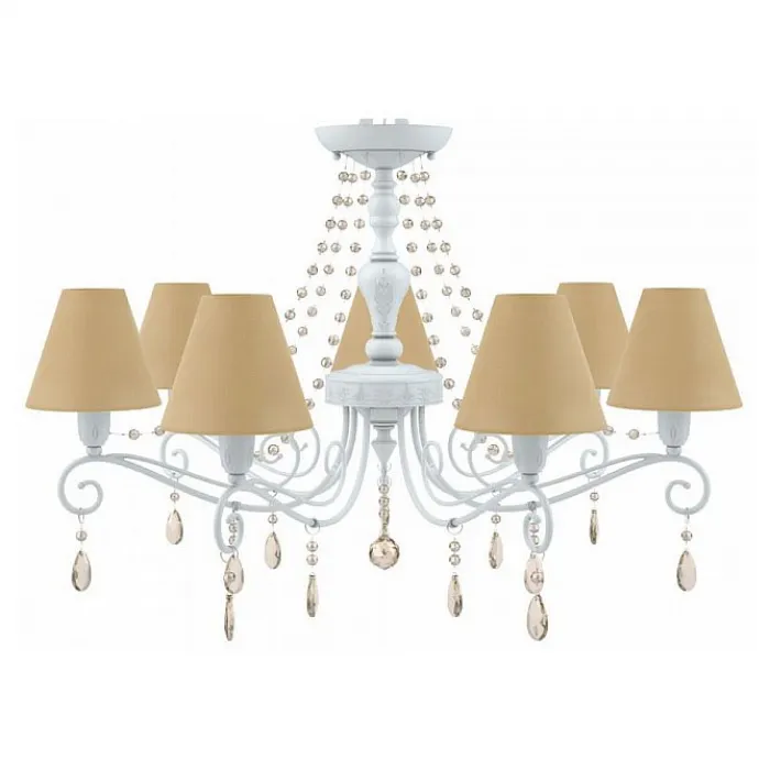 Подвесная люстра Lamp4You Provence 13 E4-07-WM-LMP-O-23-CRL-E4-07-CH-UP Цвет плафонов желтый от ImperiumLoft