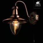 Бра Arte Lamp Fisherman A5518AP-1RB Цвет арматуры бронза Цвет плафонов прозрачный от ImperiumLoft