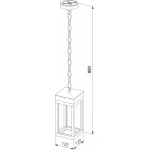 Подвесной светильник Elektrostandard Frame 1528 TECHNO LED черный от ImperiumLoft