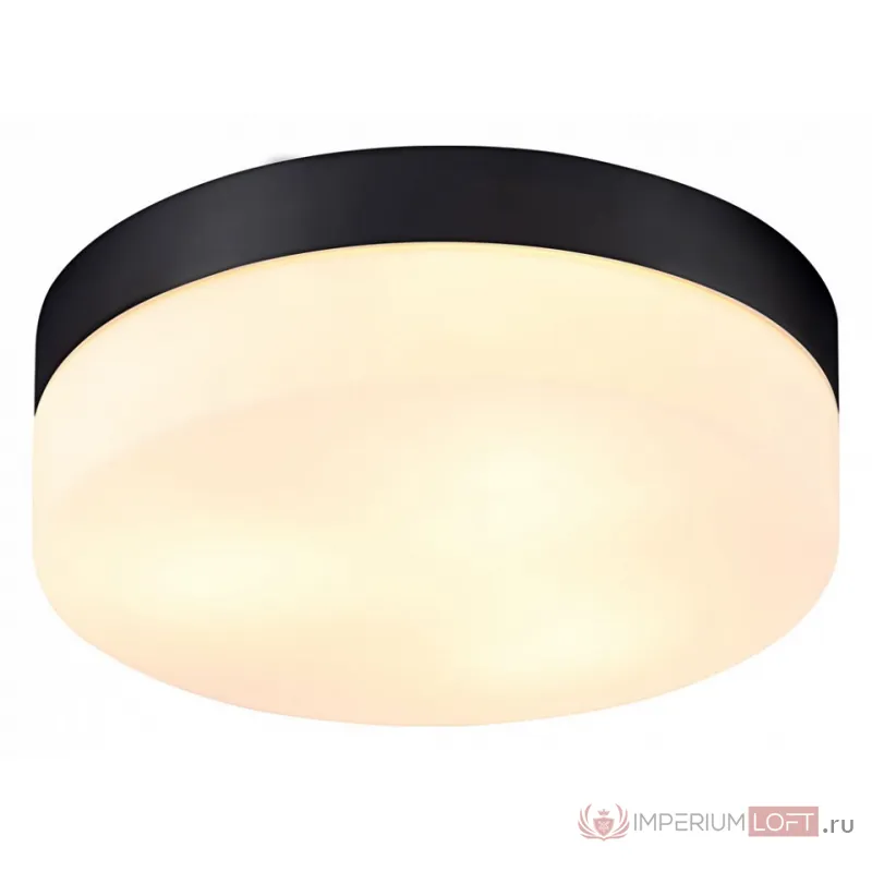Накладной светильник Arte Lamp Aqua-Tablet A6047PL-3BK Цвет арматуры Черный Цвет плафонов Белый от ImperiumLoft