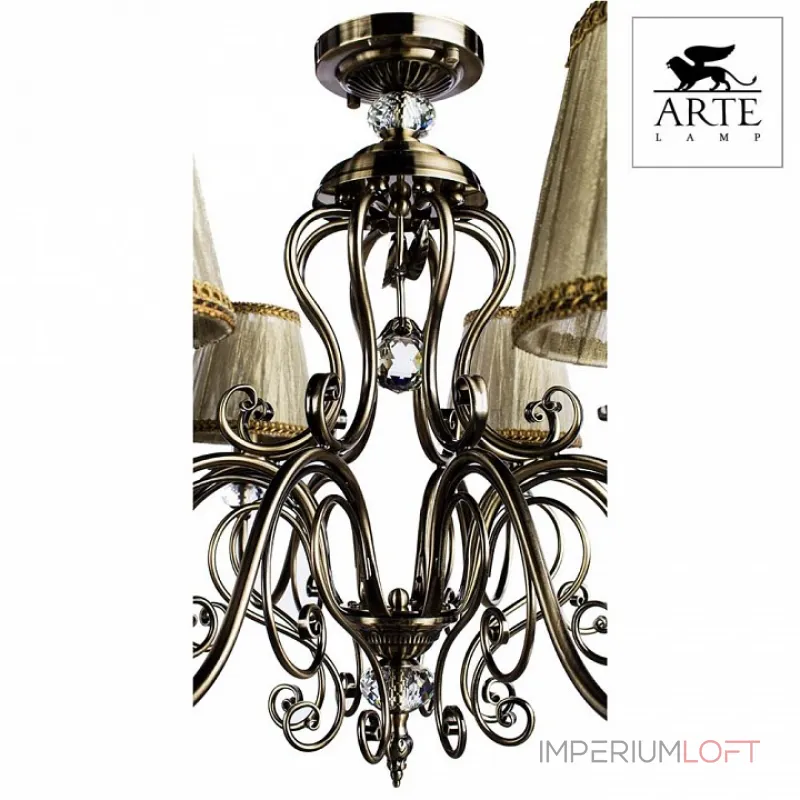 Подвесная люстра Arte Lamp Charm A2083LM-8AB Подвесная люстра Arte Lamp Charm A2083LM-8AB
