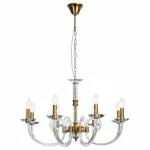 Подвесная люстра Stilfort Glass 1050/03/08P Цвет арматуры золото