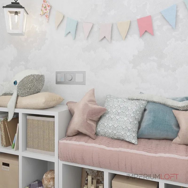 Рамка на 3 поста Werkel Aluminium 1 W0031706 Цвет арматуры серебро