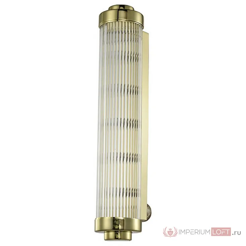 Накладной светильник Newport 3290 3295/A gold Цвет плафонов прозрачный Цвет арматуры золото от ImperiumLoft