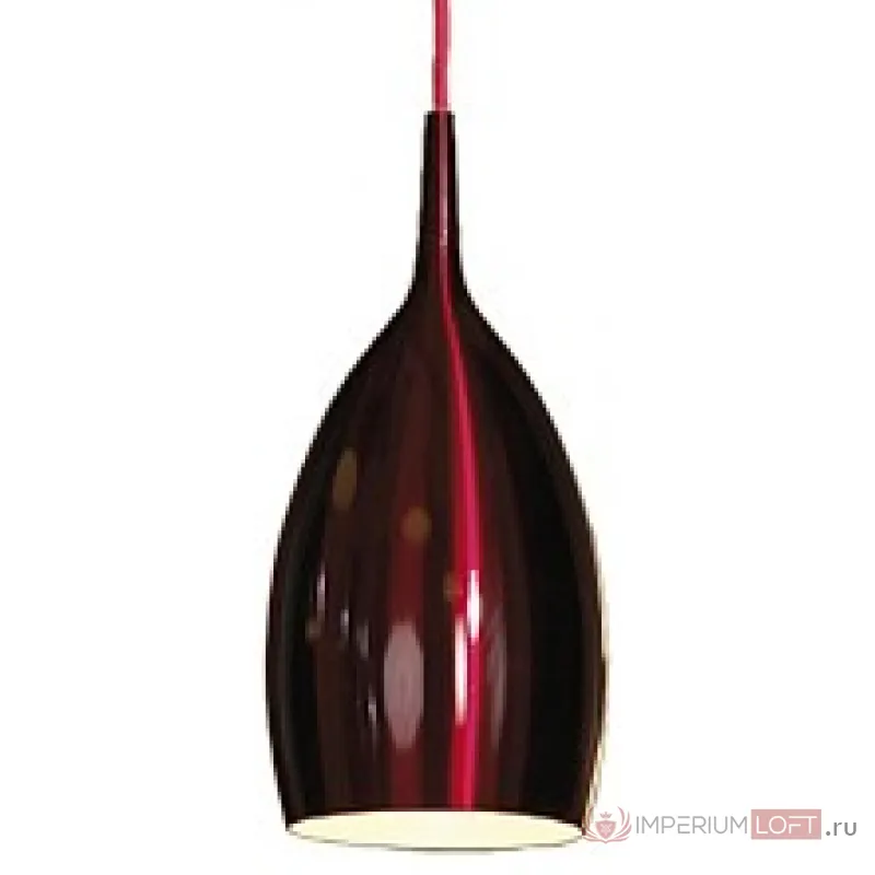 Подвесной светильник Lussole Collina LSQ-0716-01 Цвет арматуры хром Цвет плафонов красный от ImperiumLoft