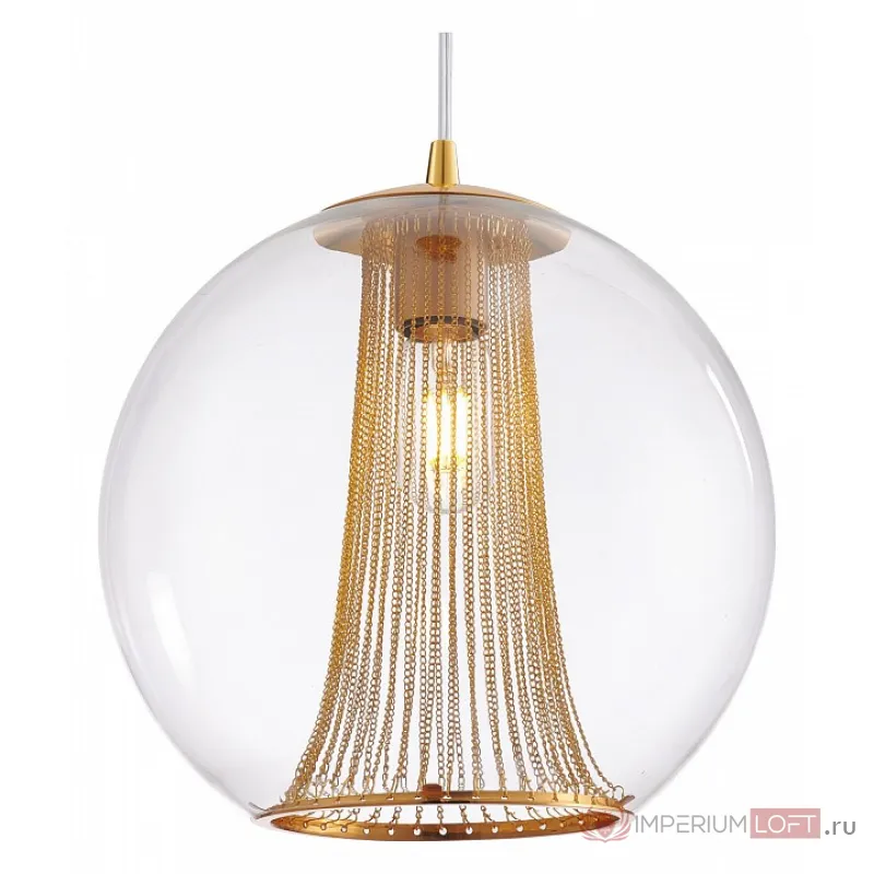Подвесной светильник Favourite Funnel 2880-1P Цвет арматуры золото Цвет плафонов золото от ImperiumLoft