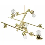Подвесная люстра Indigo Saldo 11033/5P Gold от ImperiumLoft
