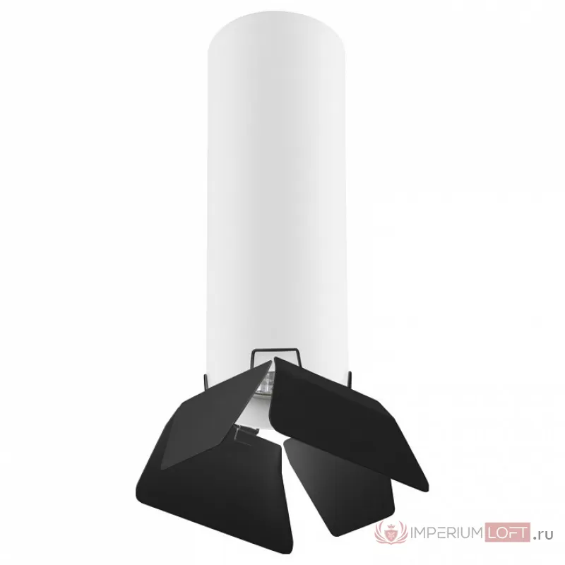 Подвесной светильник Lightstar Rullo 7 RP496437 Цвет плафонов черно-белый от ImperiumLoft