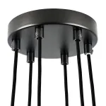 Подвесная люстра Lightstar Acrobata 761167 Цвет арматуры черный Цвет плафонов черный от ImperiumLoft