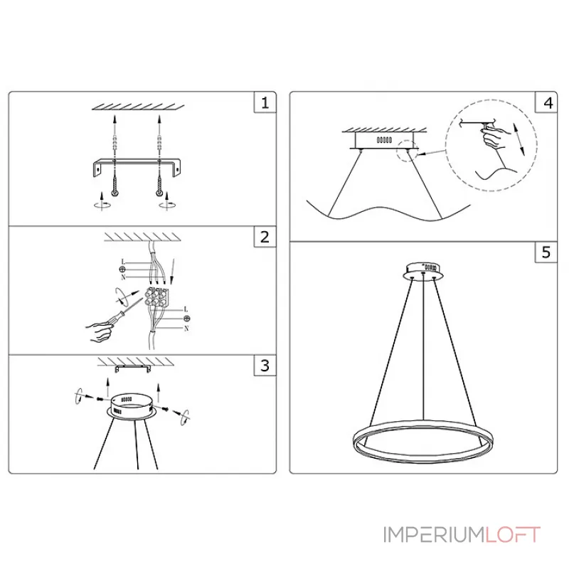 Подвесной светильник Kink Light Тор 08213,19A(3000K)