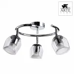 Спот Arte Lamp Echeggio A1558PL-3CC Цвет арматуры хром Цвет плафонов прозрачный