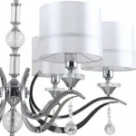 Подвесная люстра Stilfort Flippe 1041/09/06P Цвет арматуры хром Цвет плафонов белый
