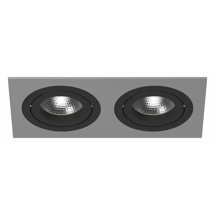 Встраиваемый светильник Lightstar Intero 16 double quadro i5290707 Цвет арматуры разноцветный Цвет плафонов белый от ImperiumLoft