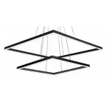 08229,19(4000K) Подвес Альтис черный h200 w80+60 Led 86W (4000K) от ImperiumLoft