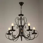 Подвесная люстра Hiper Fleur H105-5 Цвет плафонов прозрачный