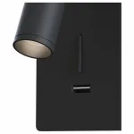 Бра Maytoni Mirax C041WL-L3B3K Цвет арматуры черный Цвет плафонов черный от ImperiumLoft