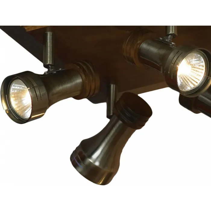 Спот Lussole Novara LSL-7101-04 Цвет арматуры бронза Цвет плафонов бронза от ImperiumLoft