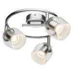 Спот Arte Lamp Echeggio A1558PL-3CC Цвет арматуры хром Цвет плафонов прозрачный