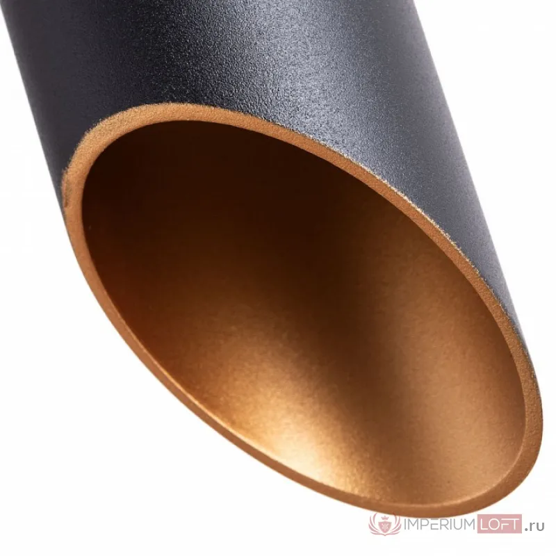 Подвесной светильник Arte Lamp Pilon-Gold A1536SP-1BK от ImperiumLoft