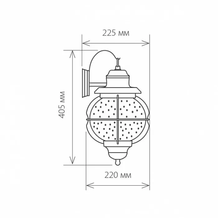 Светильник на штанге Elektrostandard Regul Regul D черная медь (арт. GLXT-1475D) от ImperiumLoft