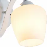 Бра TopLight Abegail TL1133-1W Цвет арматуры золото Цвет плафонов белый