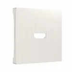 Накладка для ТВ-розетки Werkel WL13-HDMI-CP (перламутровый рифленый) Цвет арматуры белый Цвет плафонов белый