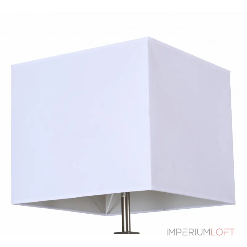 Торшер Arte Lamp Waverley A8880PN-1BK Цвет арматуры хром Цвет плафонов белый