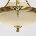 Подвесная люстра MW-Light Афродита 1 317010406 Цвет арматуры бронза Цвет плафонов кремовый от ImperiumLoft