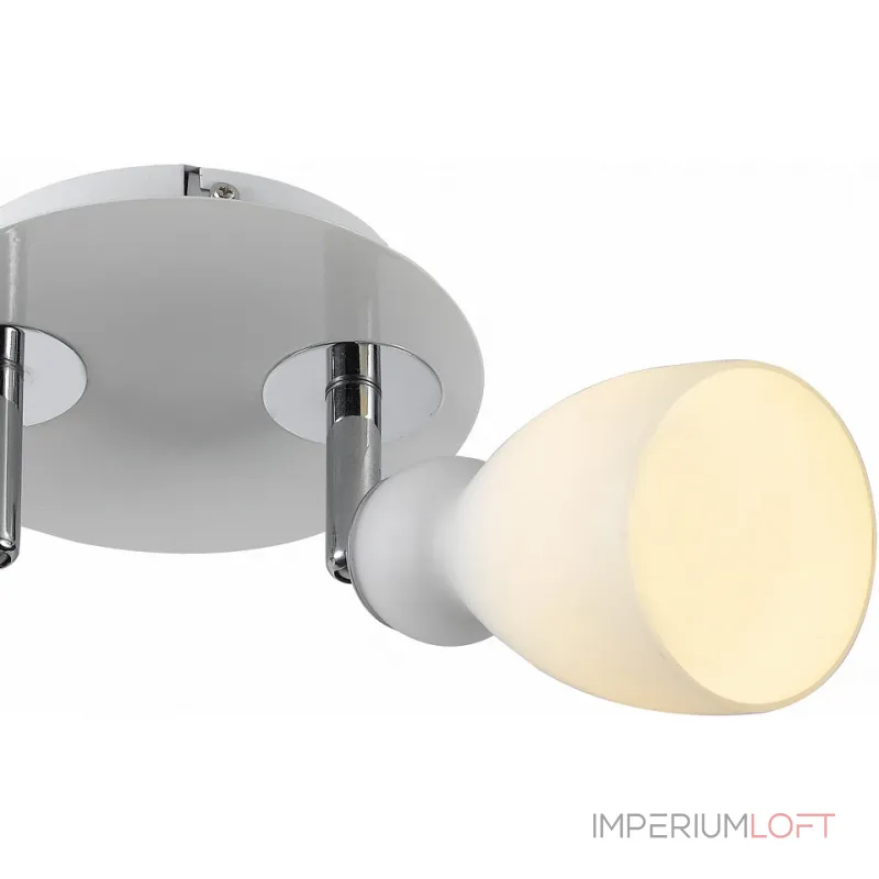 Спот Arte Lamp Bulbo A4037AP-2WH Цвет арматуры хром Цвет плафонов белый Спот Arte Lamp Bulbo A4037AP-2WH Цвет арматуры хром Цвет плафонов белый