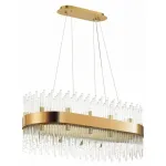 Подвесной светильник Odeon Light Focco 4722/24 Цвет арматуры золото Цвет плафонов прозрачный от ImperiumLoft