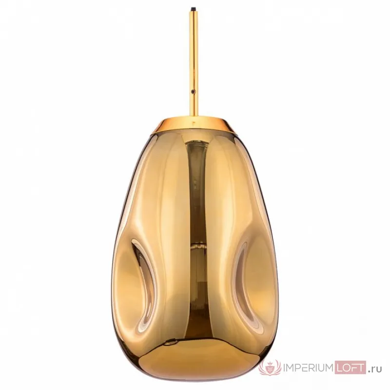 Подвесной светильник Maytoni Mabell P013PL-01G Цвет арматуры золото Цвет плафонов золото от ImperiumLoft
