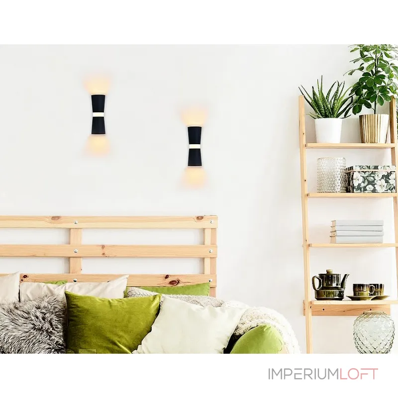 Бра Ambrella Sota 12 FW196 Цвет арматуры черный Цвет плафонов черный от ImperiumLoft Бра Ambrella Sota 12 FW196 Цвет арматуры черный Цвет плафонов черный от ImperiumLoft