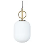 Подвесной светильник Divinare Botein 5013/18 SP-1 Цвет арматуры Коричневый Цвет плафонов Белый от ImperiumLoft